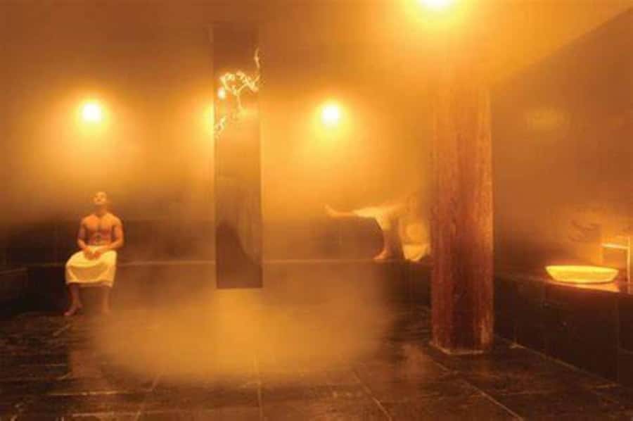 Azerbaijan Finnish Turkish RussianBath All in One Experience - Finnish sauna and the wood-fired room