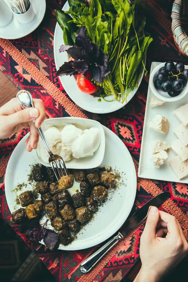 Azerbaijani Cooking Class & Old City Tour & Lunch - Eating what you make