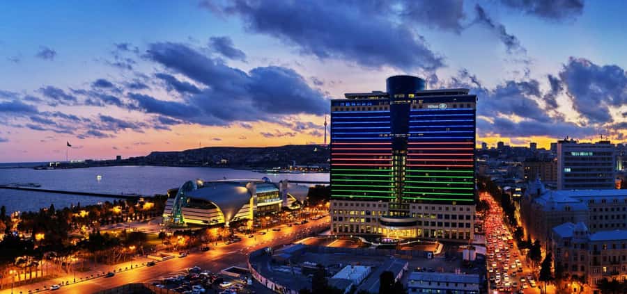 Baku: 3-Hour Private Night Tour (Yanardag & More) - A drive past the Heydar Aliyev Cultural Center