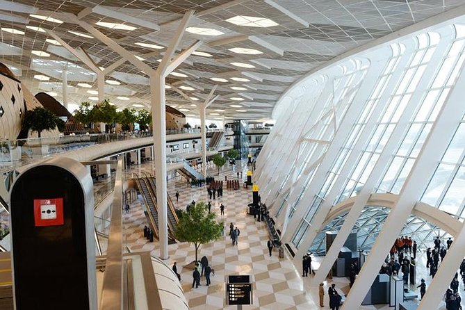 Baku Airport Transfer with Meet and Greet - Useful stops for a SIM card, currency exchange, or lunch