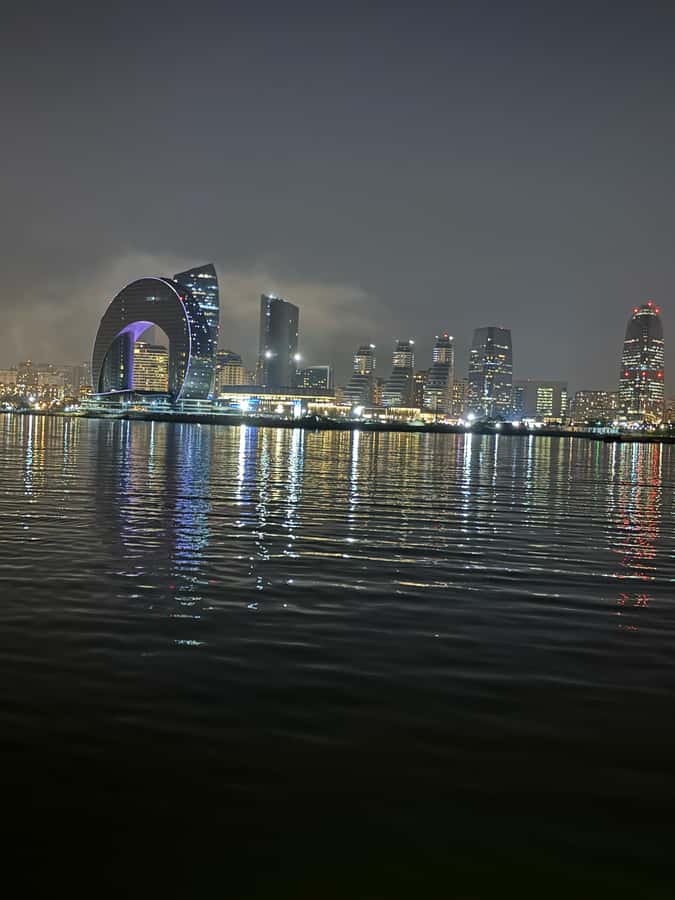 Baku: Caspian Sea Boat Tour with City Skyline Views - A short cruise with a wide view