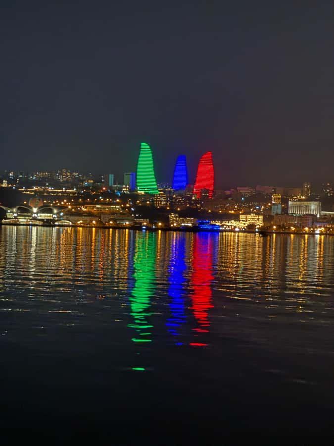 Baku: Caspian Sea Boat Tour with City Skyline Views - What the guides add to the evening