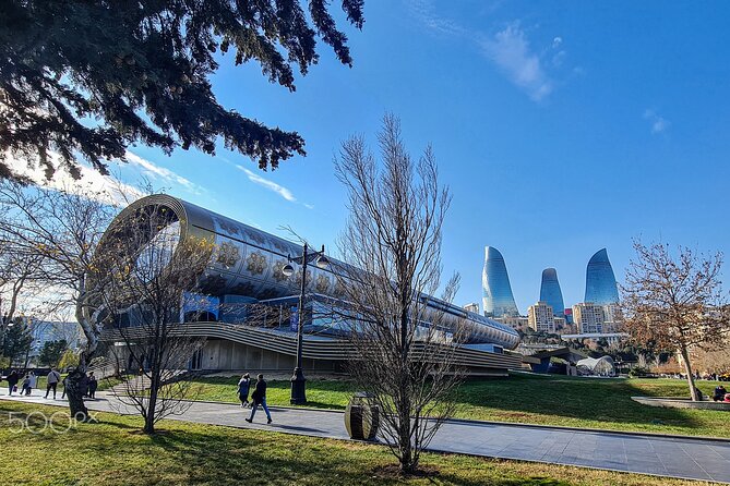 Baku City Sights Guided Night Walking Tour with Funicular - Baku Boulevard and Little Venice