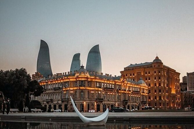 Baku City Sights Guided Night Walking Tour with Funicular - The Carpet Museum, Mugam Centre, and Deniz Mall
