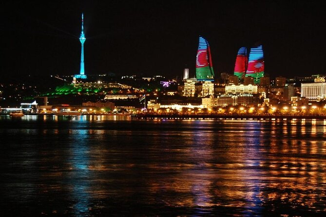 Baku City Sights Guided Night Walking Tour with Funicular - From Icherisheher Metro Station to Philarmonia Garden