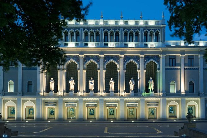 Baku Downtown Original Walking Tour - The Russian Drama Theater and historic entertainment buildings