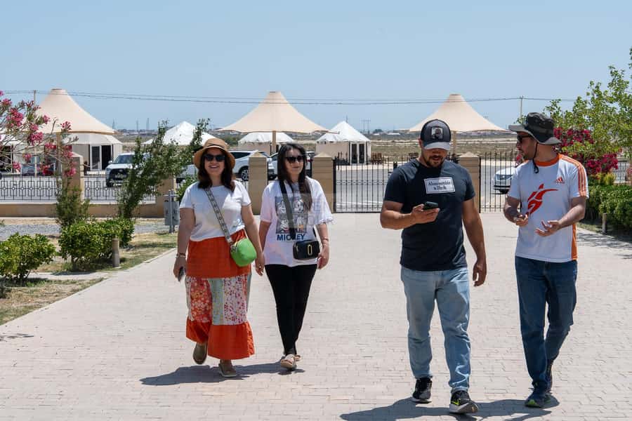 Baku: Gobustan National Reserve Guided Trip - Private - Bibi Heybat Mosque on the route back
