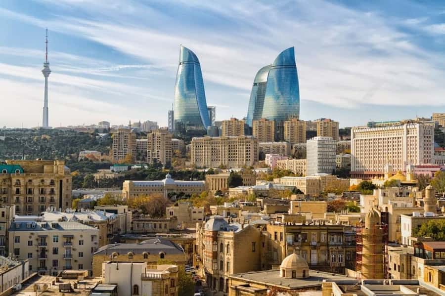 Baku Historical and modern tour in 2-3 hours+FREE Night tour - The Baku funicular and optional extras