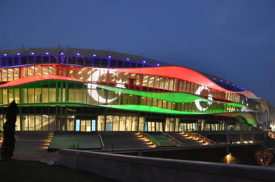 Baku Lights Night Tour with Hotel Pickup - Highland Park delivers the first big view