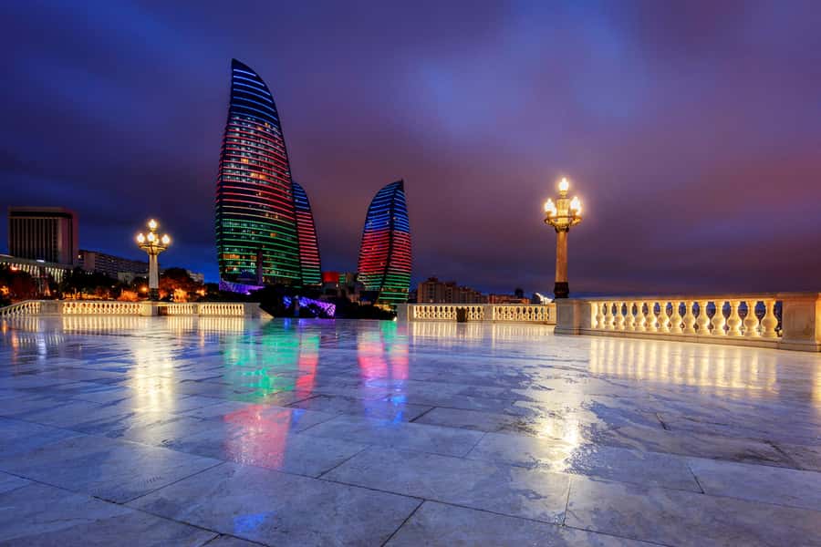 Baku Lights Night Tour with Hotel Pickup - Arenas show Baku’s international ambitions