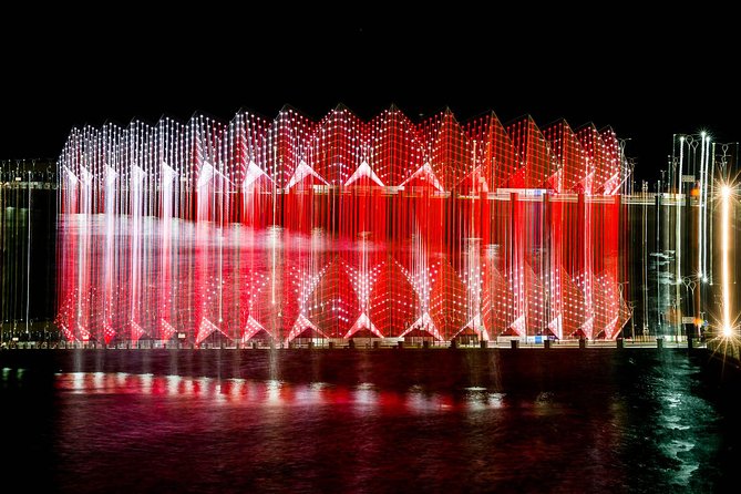 Baku Lights: the Night Tour illuminated by Baku lights - Flag Square and the Crystal Hall