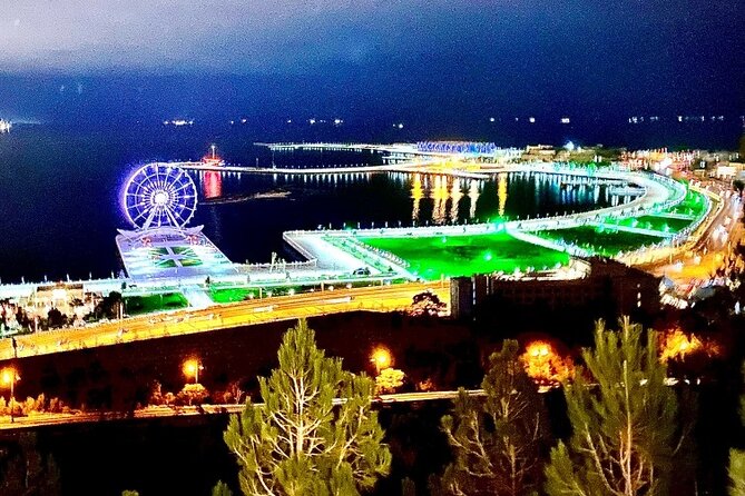 Baku Night Panoramic tour - Along the Boulevard and the Caspian shore