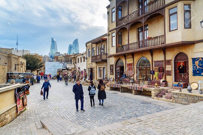 Baku Walking Tour (Old City) - Oil wealth, Soviet Baku, and modern hotels