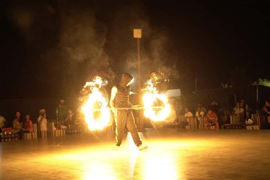 Dubai: Desert Safari, Camel Ride, Quad Bike & BBQ Dinner - The Arabian-style fortress and evening camp