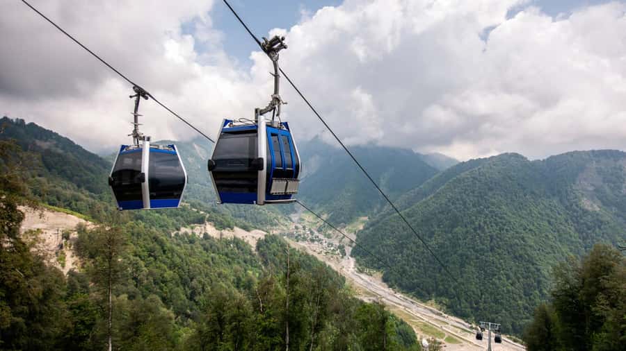 From Baku: Gabala Cable Car, Nohur Lake & Juma Mosque Trip - The Ismayilli hanging bridge adds a quick photo stop