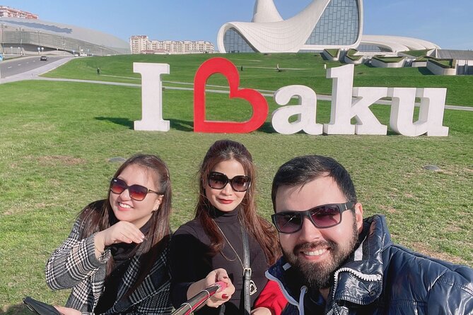 Full Day Baku tour - The Heydar Aliyev Center begins with modern Baku