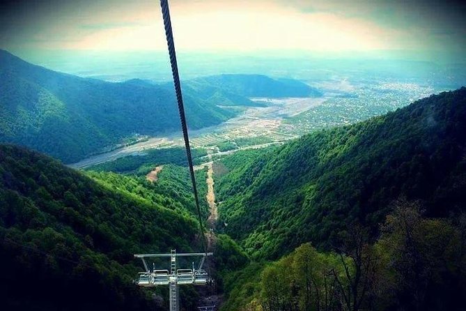 Gabala-Sheki Tour 2 Days, 1 Night (All Inclusive) - Agsu Pass and the road into the mountains