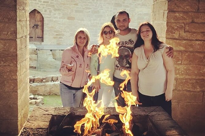 Gobustan and Absheron peninsula ( Group or Private ) TOUR ( All inclusive ) - Ateshgah Fire Temple and the old fire traditions