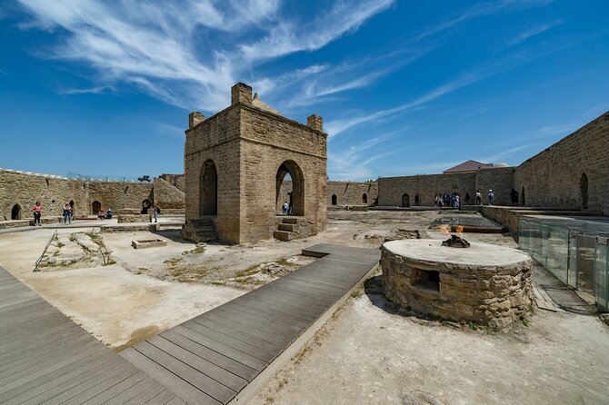 Gobustan & Mud, Fire Temple, Burning Mountain (Group & Private) - The Heydar Aliyev Center finishes with a modern Baku photo stop