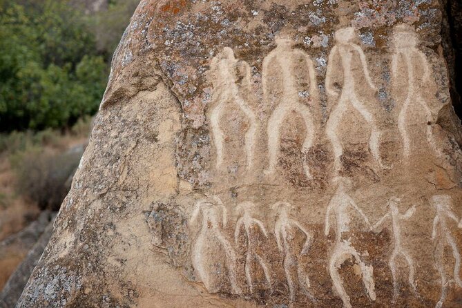 Gobustan-Mud Volcan-Fire Temple and Mountain Tour/Entrance inc - Gobustan rock art connects the scenery to early human life