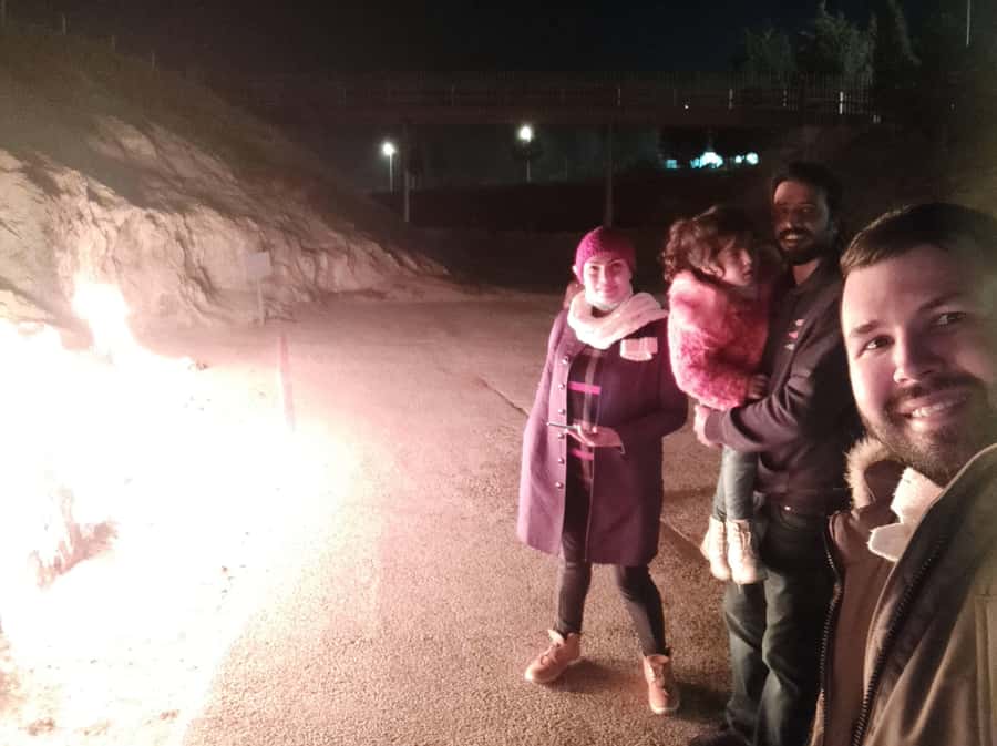 Gobustan, Mud Volcano, Burning Land and Fire Temple Tour - Yanar Dag is short, bright, and easy to pair with the temple
