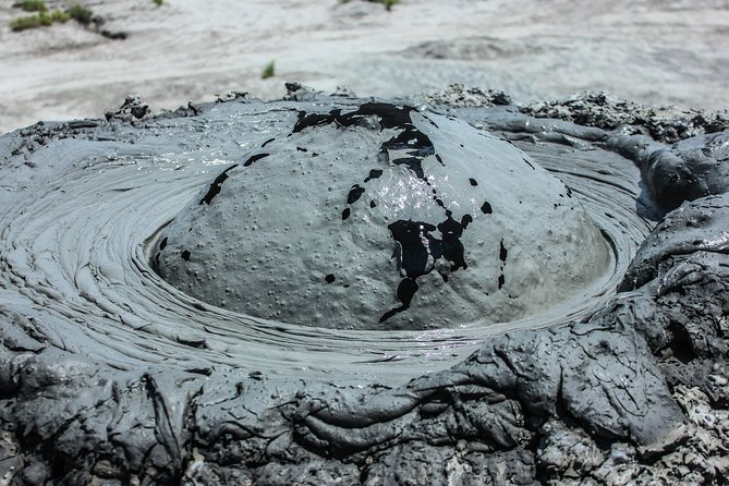 Gobustan, Mud volcanoes, Fire temple, Fire mountain GROUP TOUR - Yanar Dag, the burning hillside
