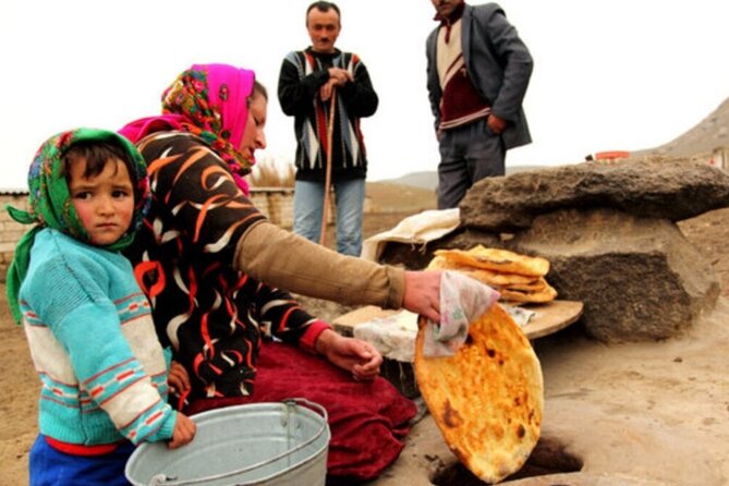 Guba and Khinaliq trip with HOMEMADE lunch (Group or Private) - Candy Cane Mountain is colorful but brief