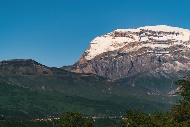 Guba-Shahdag-Candy Cane Mountains Tour/ Entrance Included - Beshbarmag and its famous five-finger shape