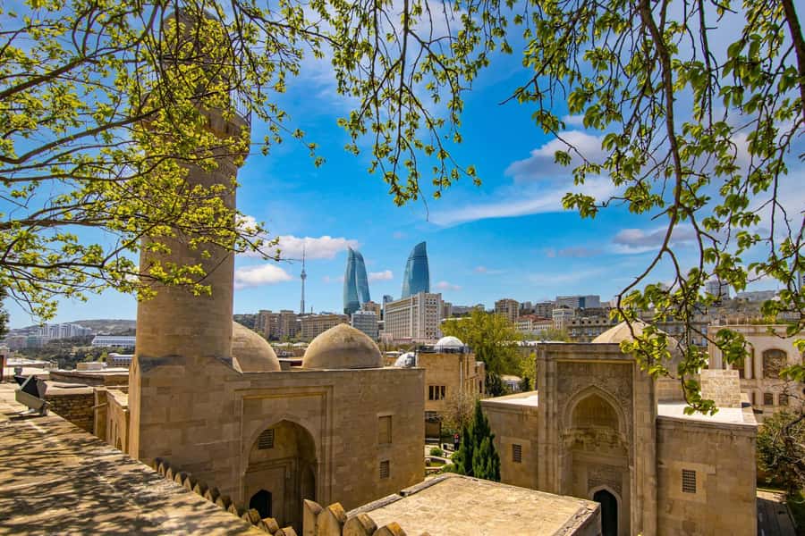 Heartbeat of Baku: Old & Modern City Walk (Group or Private) - Baku in one walk, from medieval walls to Flame Towers