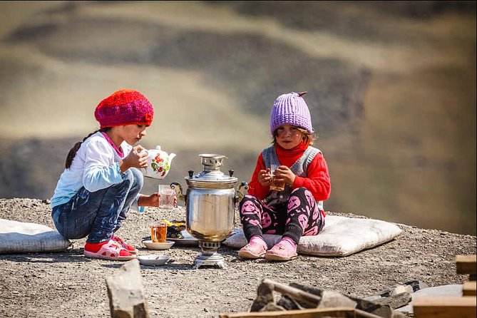 Khinalug tour and more... ( All inclusive ) - Candy Cane Mountains and the striped Sarafat Range