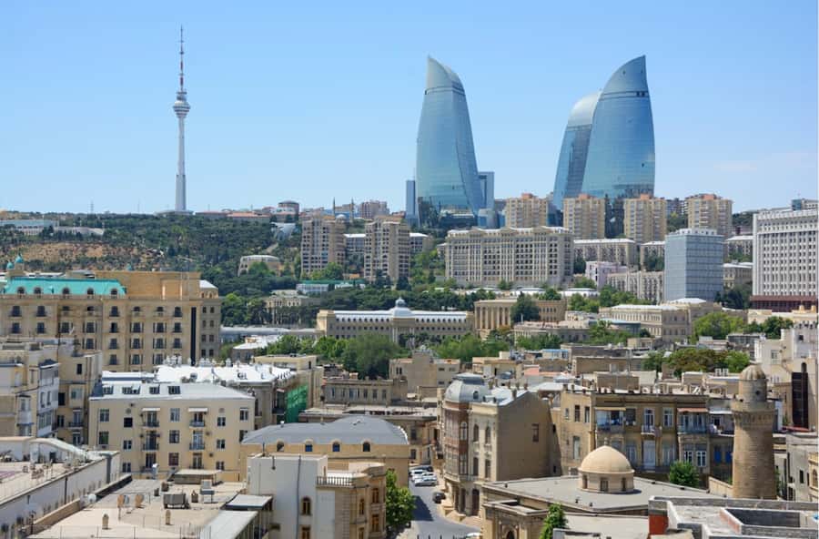 Old and Modern Baku City Tour - Highland Park gives you the city at a glance