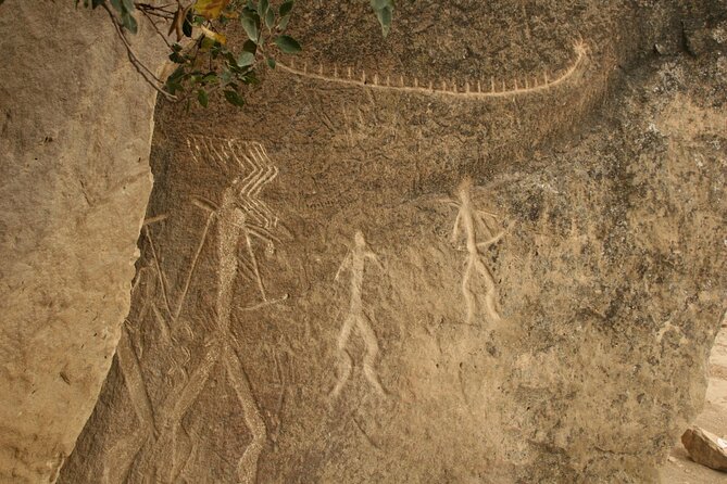 Qobustan rock arts, Mud Volcanoes, Fire temple Ateshgah, Yanardag - Ateshgah Fire Temple and the old sacred flame
