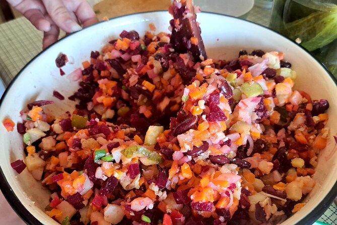 Traditional Azerbaijani Cuisine Workshop - Preparing the appetizer and kompot